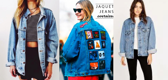 jaqueta jeans da moda