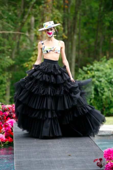 look saia e sutiã para festa